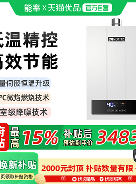 NORITZ/能率 GQ-13F4AFEX（JSQ25-F4） 白色 水伺服升级 高效节能