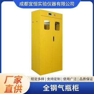 全钢气瓶柜安全柜防爆防火柜医院工厂气体储存智能报警双瓶气柜子
