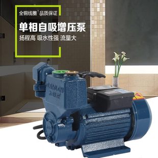 电泵清水井吸单泵抽水机增压泵220自水v相漩涡 冷热水家用式