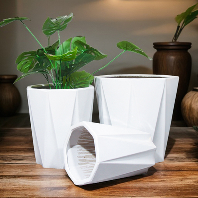 现代简约百搭陶瓷大花盆家用客厅轻奢种树绿植通用