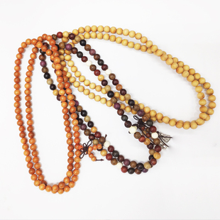 极速结缘佛珠108颗n崖柏多宝珠红豆杉佛珠手链手串饰品印度文玩念