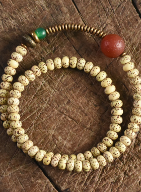 极速复古个性民族风星月菩提文玩佛珠手串男配Q饰 简约文艺手链女