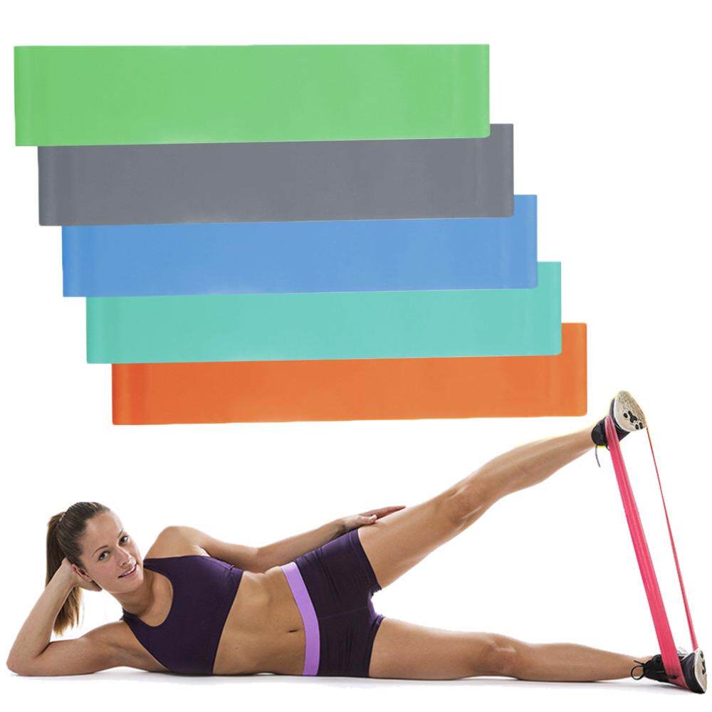 新品Yoga Fitness Resistance Band Elastic LatOex Belt Loop Pu