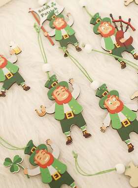新品Ireland Festival Green Hat DoCll Pendant St Patrick&