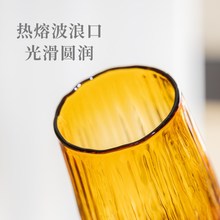 极速百合b鲜花花瓶高级感适合插百合的花瓶客厅摆件插花水养ins风