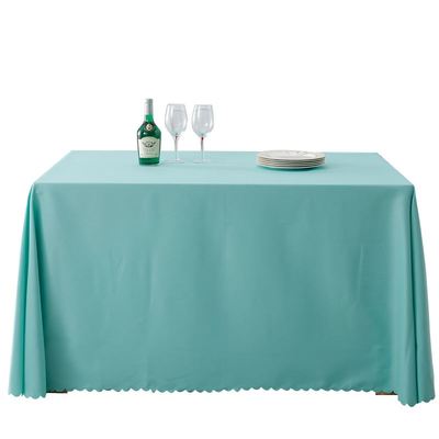 极速White tahblecloth cloth art conference room long table