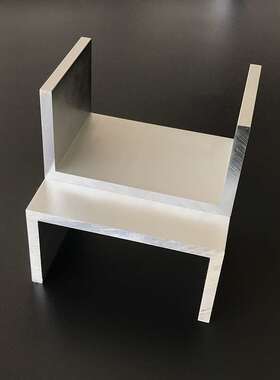 极速厂销铝合金g槽铝130x70x8mm氧化槽铝 内径114mm槽铝挤型材料