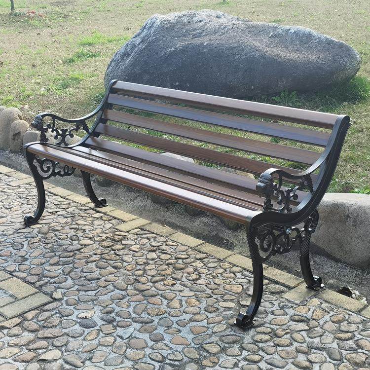 公园长椅户外休闲椅子塑木小区公共座椅园林庭院凳铁艺铸铝长条椅,基础建材,其它,淘宝优惠券,粉丝福利购,淘宝优惠卷