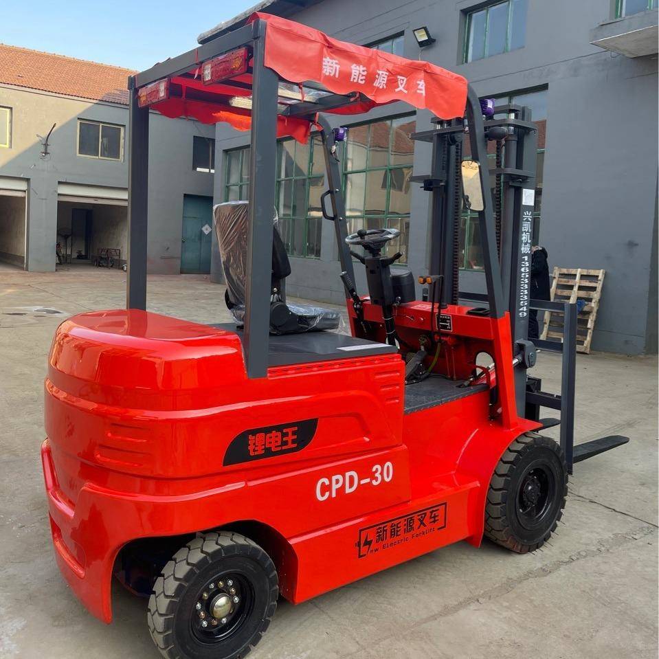 新能源电动叉车2吨1吨小型液压升降四轮座驾式装卸搬运堆高车