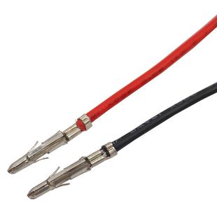 63080公母对插端子线 电梯插头连接线 单头 另一头镀锡 6.3mm间距