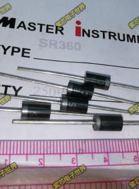 SR360 MIC DO-27 肖特基二极管 3A 60V 直插 1盒250个 全新直拍