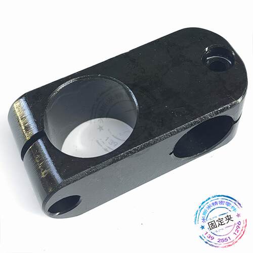 倒圆弧角超简易型支柱固定夹 同径正交 内六角螺栓型RDA01 RDA02