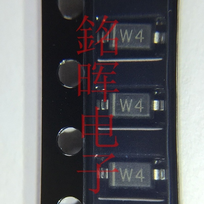 贴片稳压二极管 BZT52C3V6 丝印 W4 SOD-123 1206 3V6 3.6V 现货
