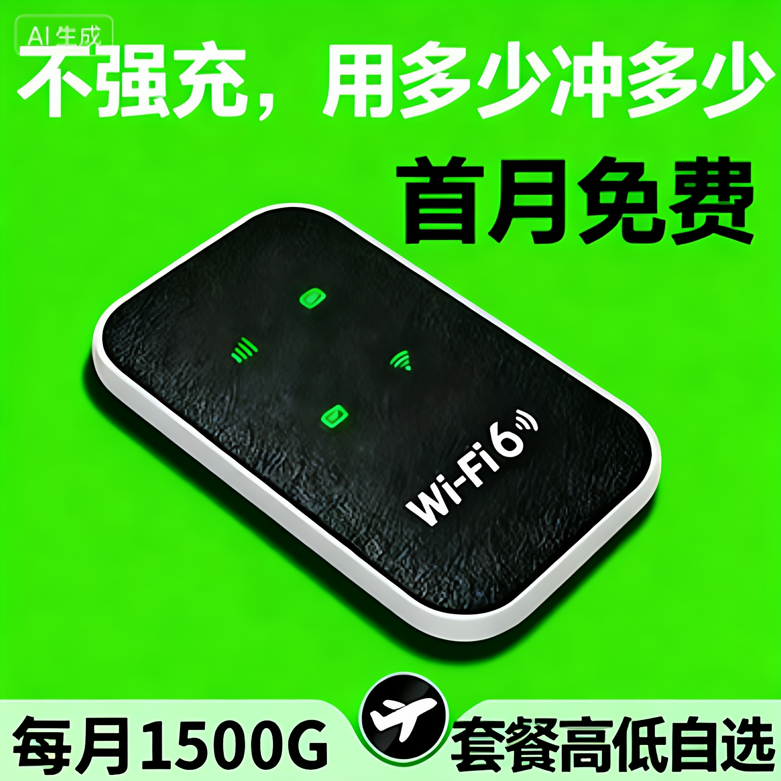 【顺丰包邮】2025新款随身wifi6高速4g网络移动无线手机Wi-Fi全国通用上网便携式车载路由器家用