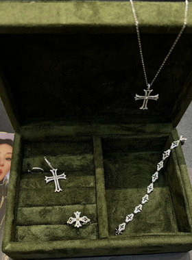 十字架项链复古小酷感戒指