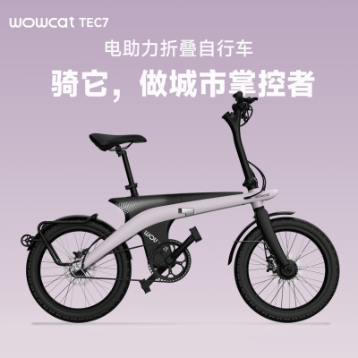 WOWCAT折叠电助力自行车长续航