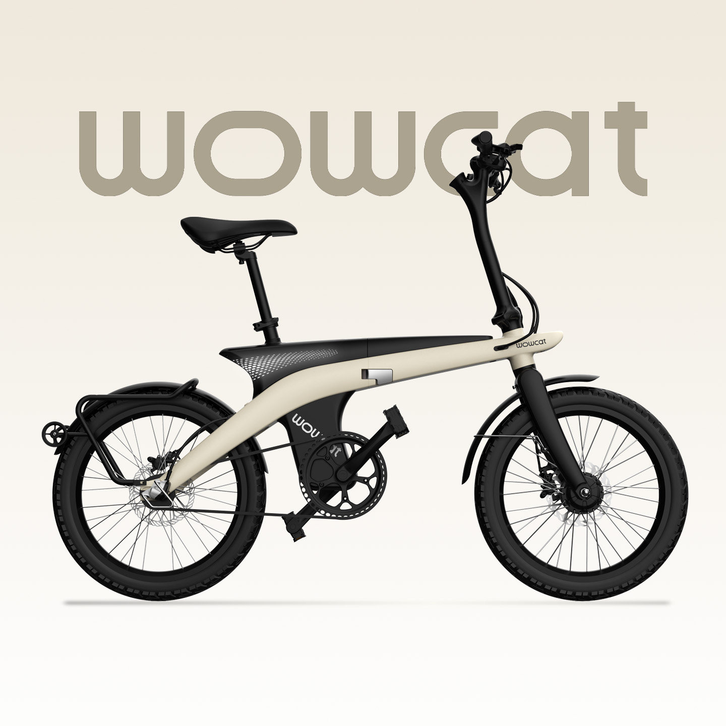 WOWCAT tec7pro电助力自行车ebike折叠车便携高端公路车