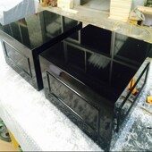 店模特橱窗展台展示台高低展示底座 烤漆白色木质方形地台服装 包邮