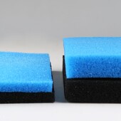 森森加厚生化棉鱼缸净水 水族箱硝化细菌净化黑色过滤棉 过滤材料