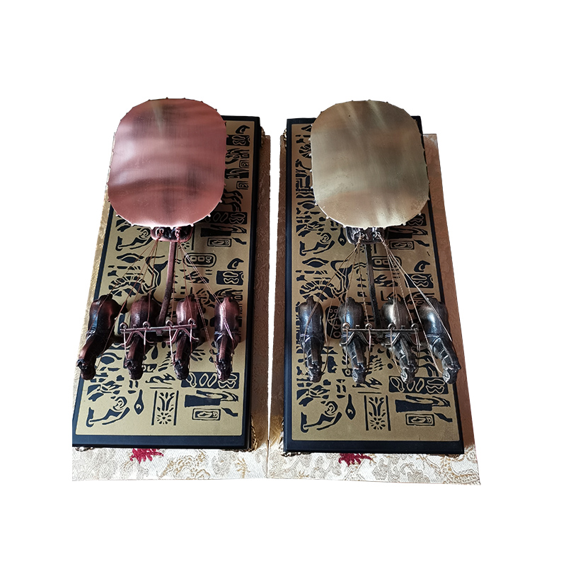 兵马俑秦始皇陵铜车马金属摆件西安旅游纪念品兵马俑特色工艺品