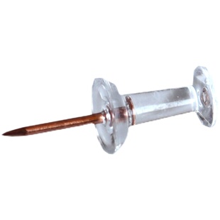 300枚/罐装玫瑰金工字钉图钉大头钉创意工字钉摁钉软木板墙钉包邮