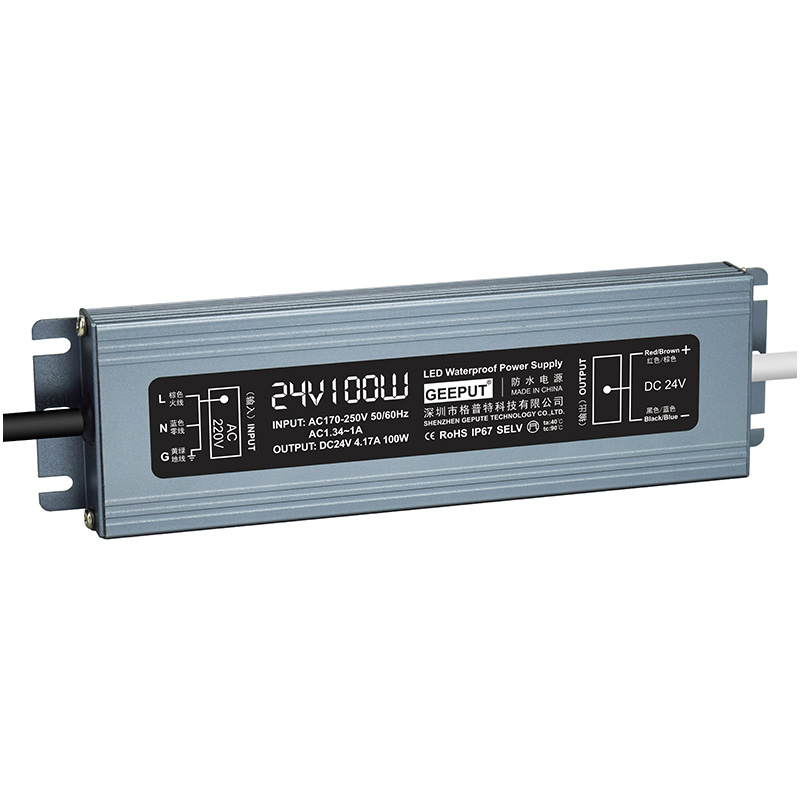 灯条灯带LED防水开关电源220V转12v24V灯箱变压器50W100W200W300W