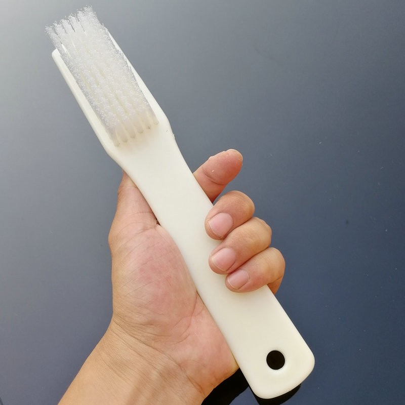 长柄硬毛鞋刷子尼龙刷子硬毛鞋刷洗鞋家用刷鞋洗鞋刷清洁刷塑料