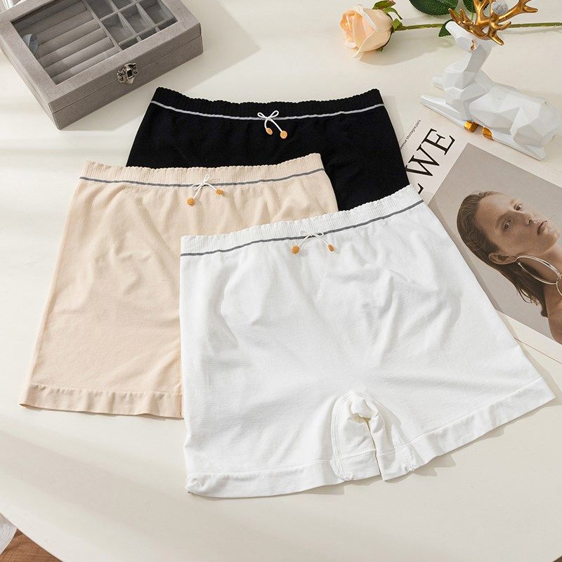 平角内裤女大码安全裤防走光不卷边二合一夏季薄款纯棉无痕打底裤,女士内衣/男士内衣/家居服,女安全裤,淘宝优惠券,粉丝福利购,淘宝优惠卷