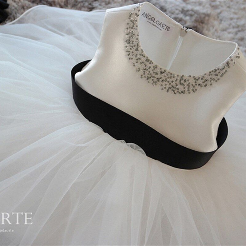 花童礼服女夏款儿童婚纱白色女童公主裙蓬蓬裙宝宝生日摄影演出服,童装/婴儿装/亲子装,儿童礼服,淘宝优惠券,粉丝福利购,淘宝优惠卷