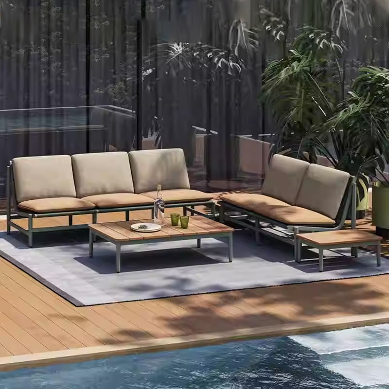 阳台休闲户外沙发藤编花园庭院三件套茶几餐桌组合室外露天单人椅