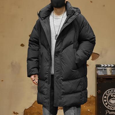 古先森90白鸭绒加肥加大码羽绒服