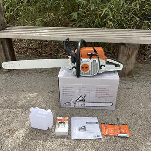 德国斯蒂尔原装MS381油锯进口STIHL手持伐木锯多用途切割链条锯