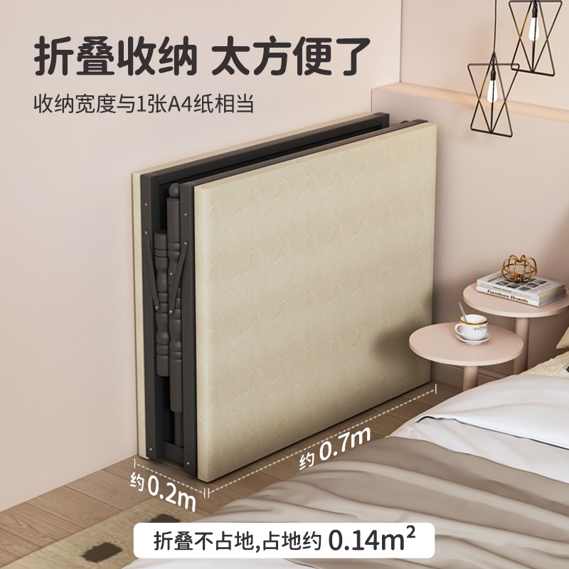 折叠床单人床成人家用简易床行军床办公室午休床加W粗加固硬板床