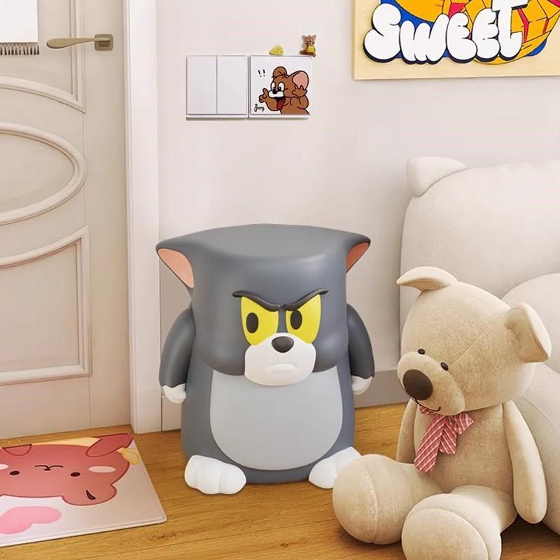 猫和老鼠客厅落地换鞋凳摆件卡z通装饰品沙发边几玄关乔迁新居礼,家居饰品,落地摆件,淘宝优惠券,粉丝福利购,淘宝优惠卷