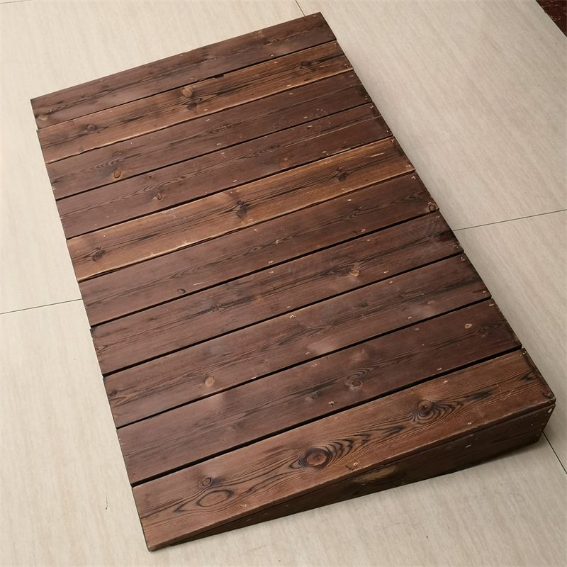 防腐木斜坡地板定制无障碍实木板门前学步坡道P三角垫台阶门槛垫,家装主材,实木地板,淘宝优惠券,粉丝福利购,淘宝优惠卷