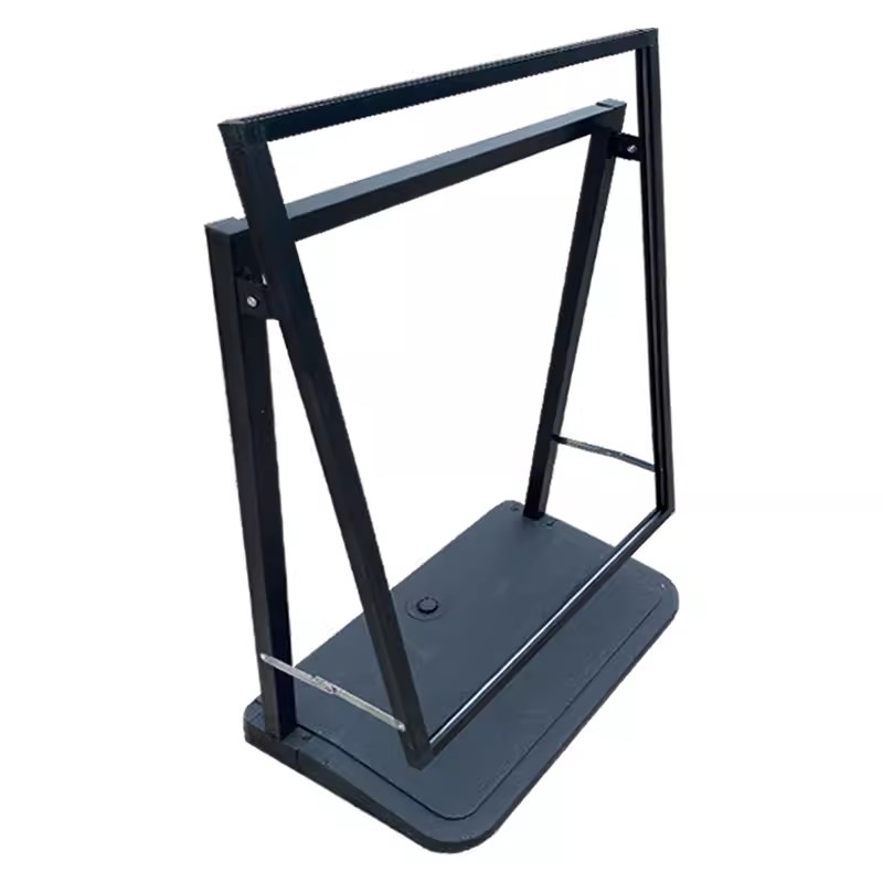 防风注水立式落地展架广告宣传展板水牌展示架海T报架广告牌告示