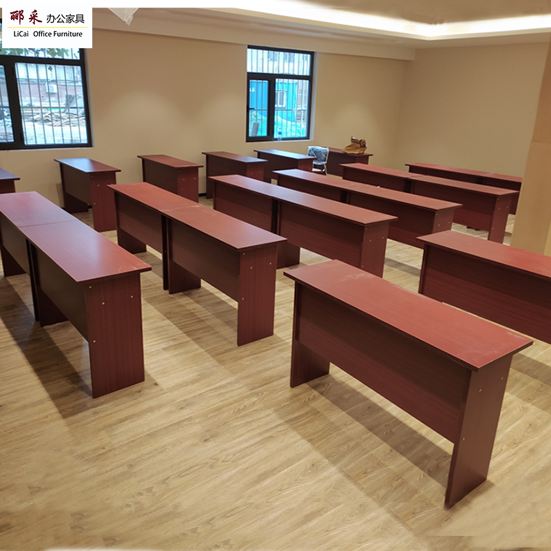 培训桌椅会议桌条形桌长条桌双人课桌椅主席台组S合简约辅导班课