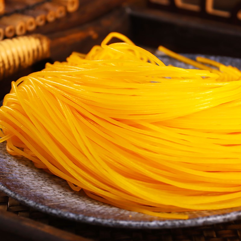 纯玉米面条5斤0脂肪东北粗粮细作挂面主L食黄面条非真空方便速食