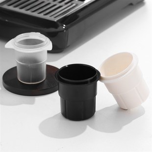 磨豆机接粉杯 咖啡豆称量杯闻香杯子58mm意式手柄接粉加厚防飞粉