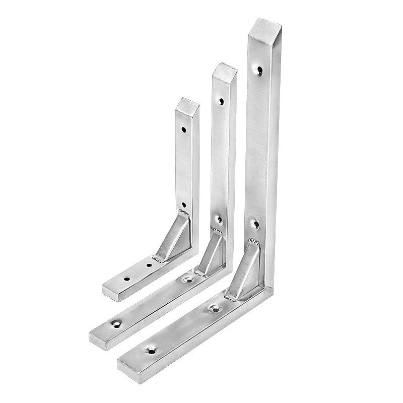 三角支撑架托架加厚大理石台面不锈钢层隔搁板固定承重置物支架