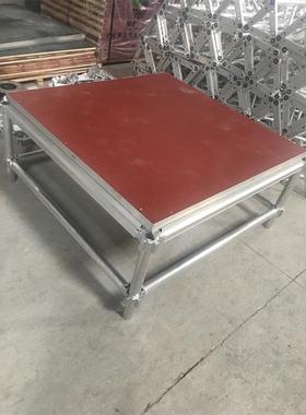 铝合金卡扣快装升降婚庆演出户外雷亚舞台灯光龙门TRUSS太空桁架