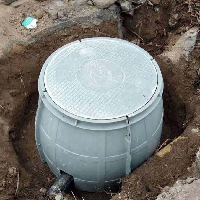 玻璃钢检查井阀门井污水井农村水表井改造SMC模压复合观察井