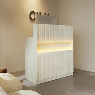 办公室前台接待台服装店咨询台便利小吧台商用展会现代简约