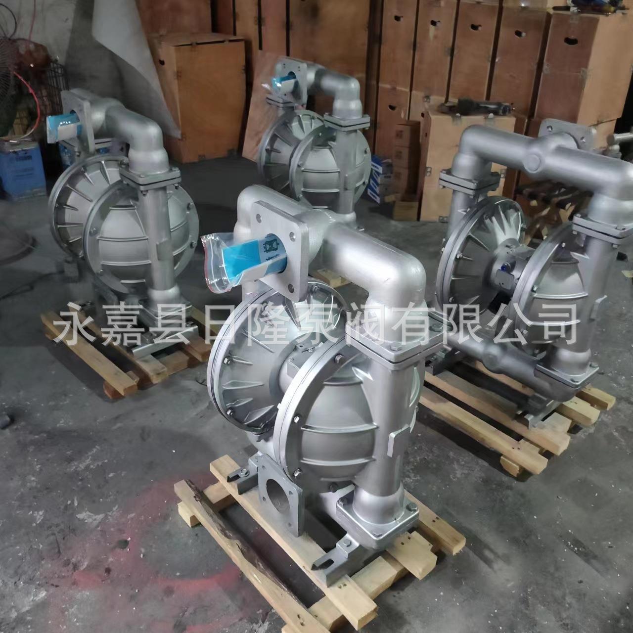 自吸气动隔膜泵 铝合金隔膜泵 QBY-100铝合金配F4全套现货