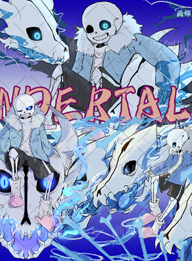 【幕醒森林】传说之下sans周边吧唧徽章钥匙扣色纸明信片挂件同人