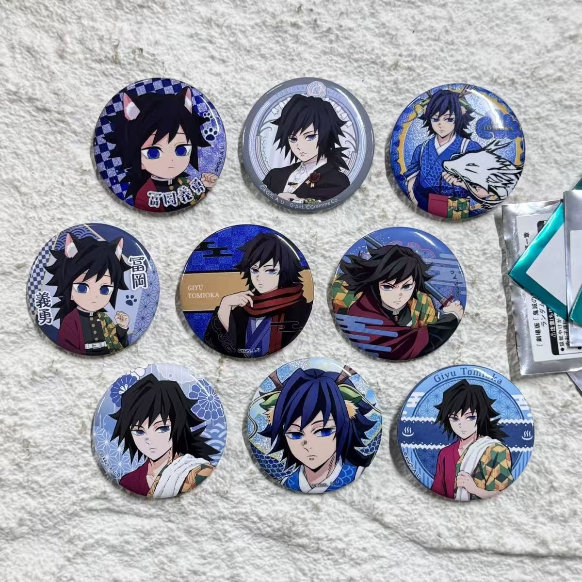 日谷鬼灭之刃富冈义勇个人池吧唧