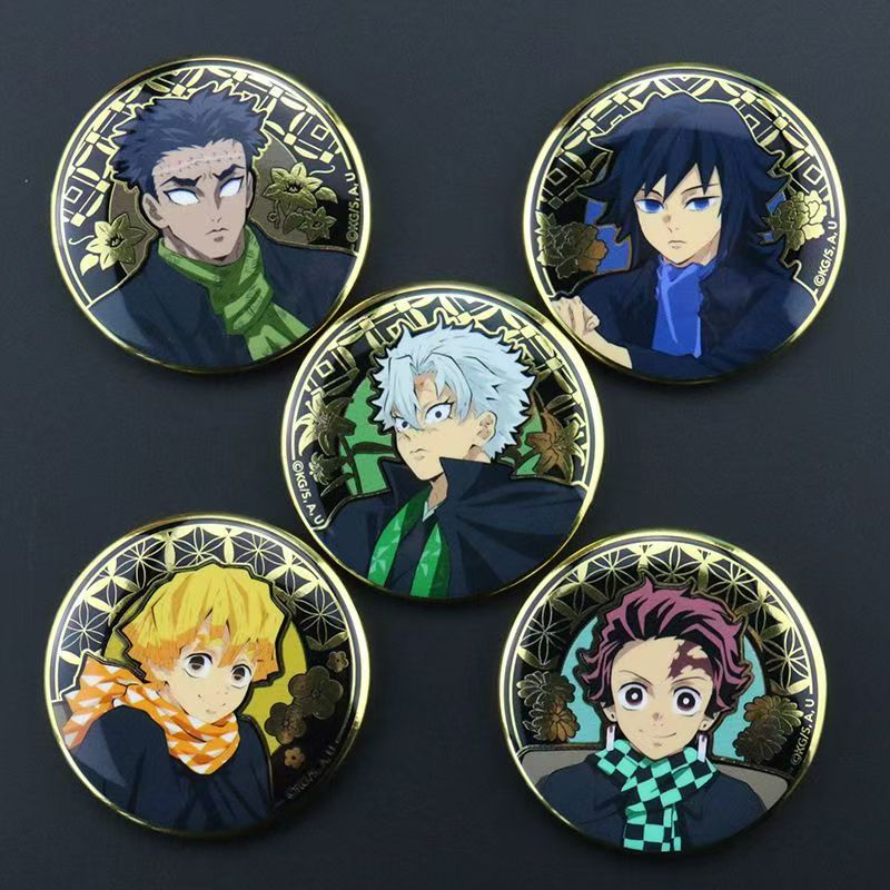 日谷鬼灭之刃周边吧唧徽章炭治郎