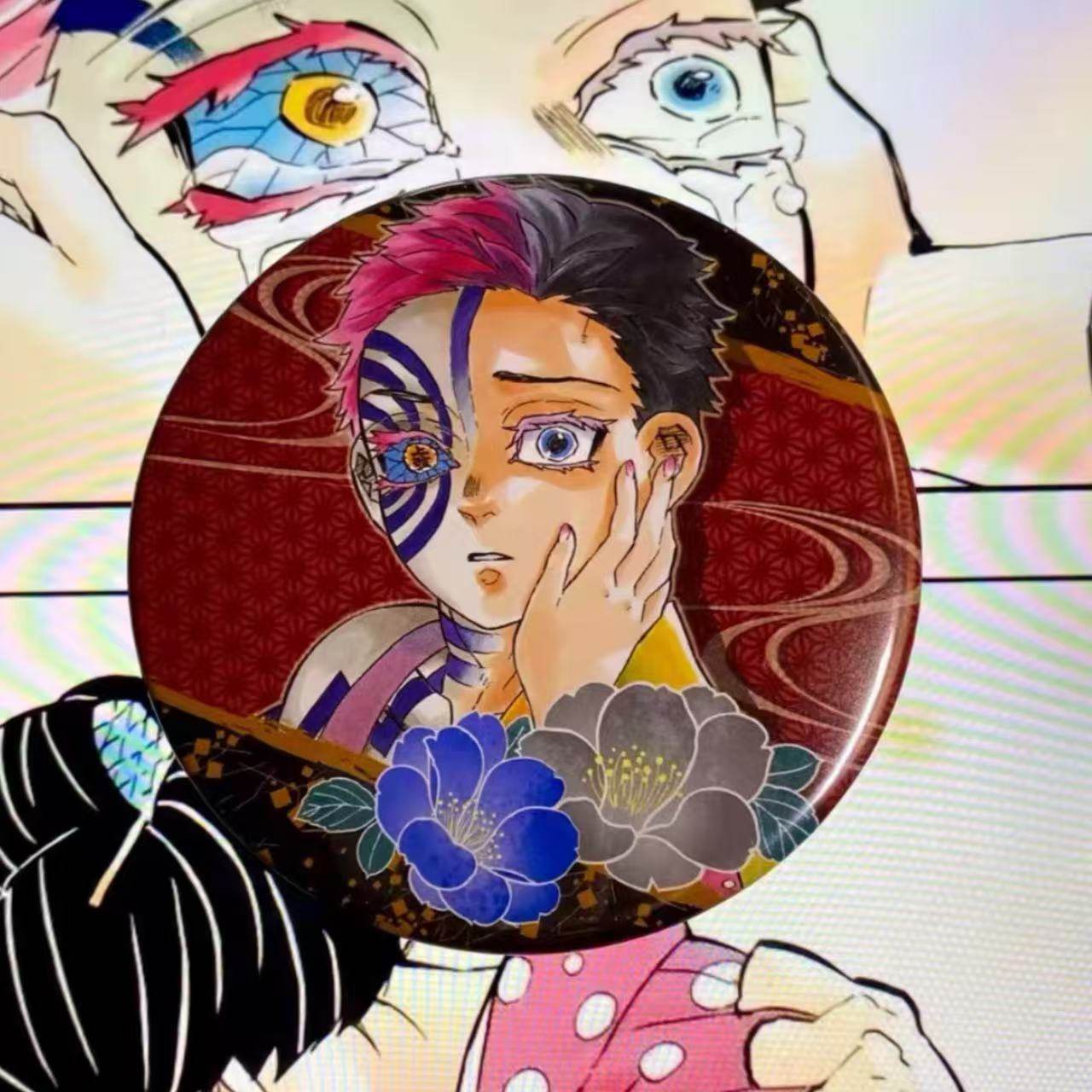 鬼灭之刃第三弹猗窝座摸脸吧唧