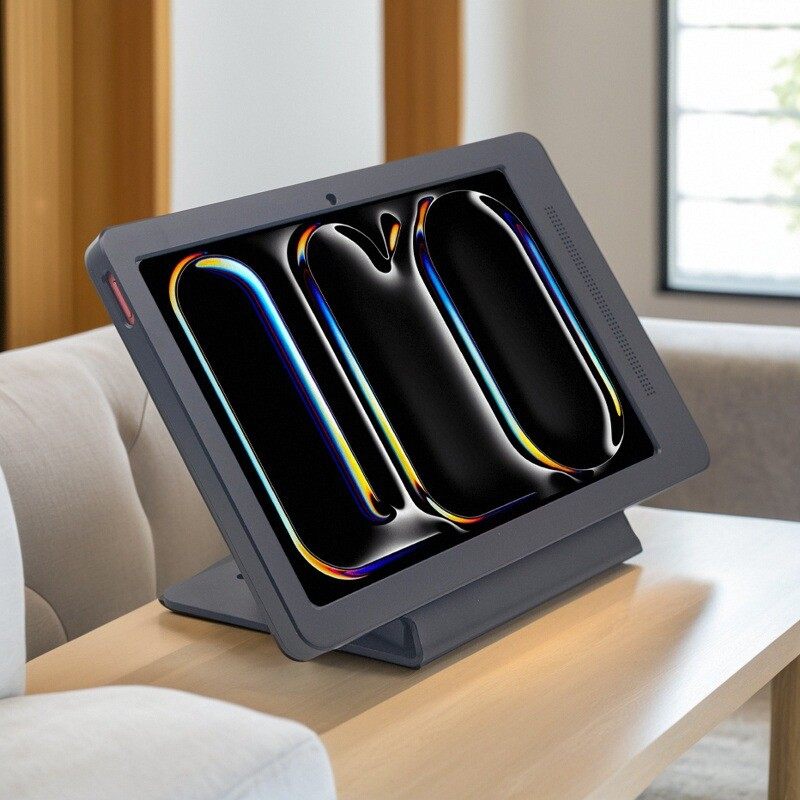 适用于苹果平板iPad Pro/Air系列10.9英寸11寸铝合金桌面底座充电防盗中控桌支架