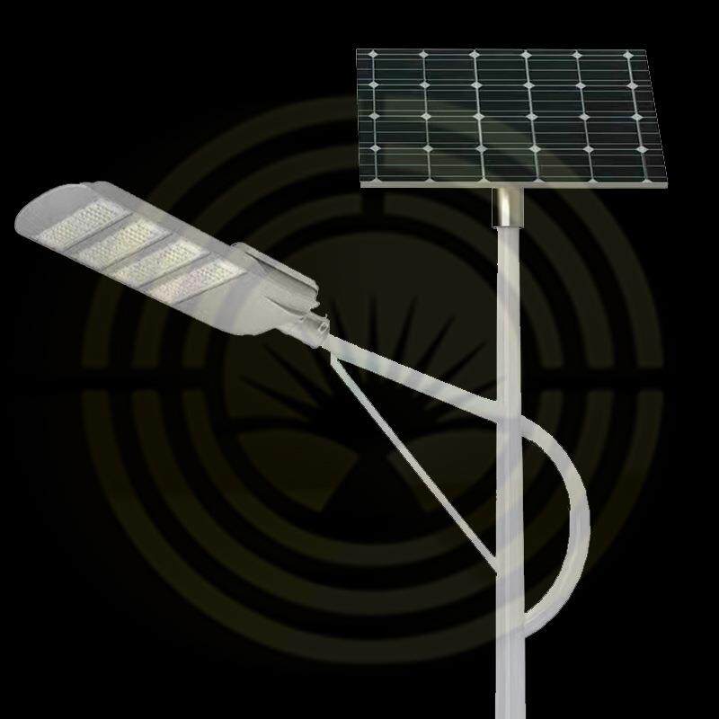 至臻户外LED太阳能路灯自动充电60w感应光源新农村6米太阳能灯